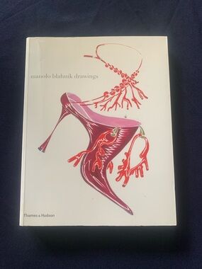 Manolo Blahnik drawings paperback coffee table  book 419
